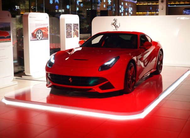 Презентация #Ferrari #F12 #Berlinetta в Москве