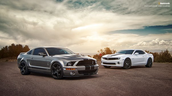 Ford Mustang Shelby GT500 & Chevrolet Camaro SS
