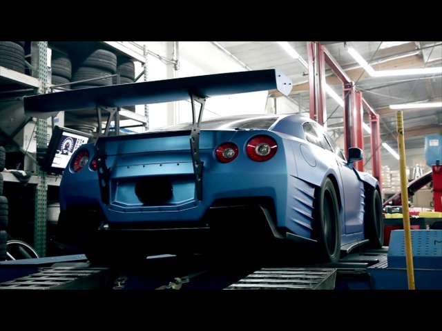 Nissan GT-R прямиком из фильма "Форсаж 6"