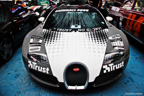Bugatti Veyron Gumball 3000
