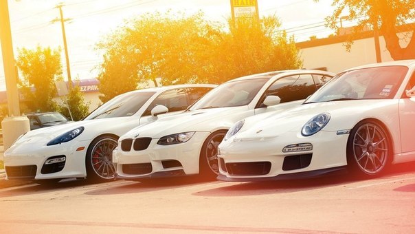 Porsche Panamera , BMW M3, Porsche 911 turbo