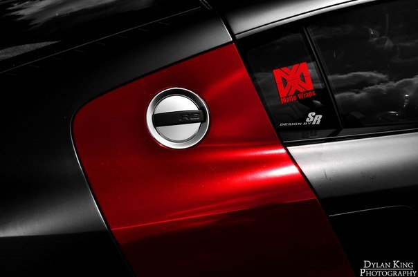 Matte black Audi R8