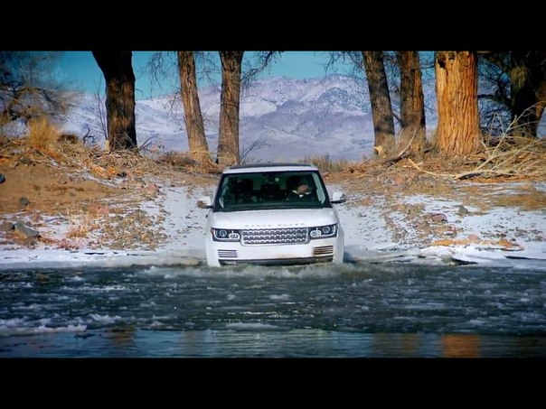 Range Rover. Кадры из Top Gear