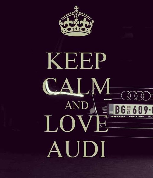 I love Audi