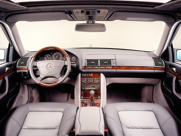 Mercedes-Benz S-Klasse Интерьер (W140) (ТТХ) 1991-1998