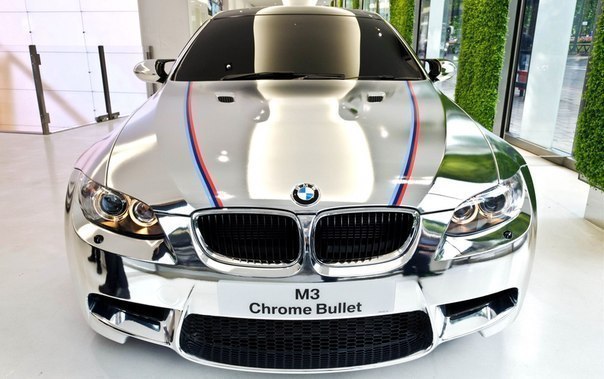 BMW M3 Chrome Bullet.