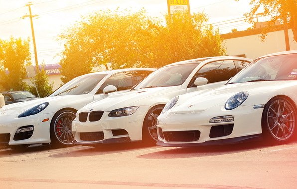 Porsche Panamera, BMW M3,Porsche 911 Turbo