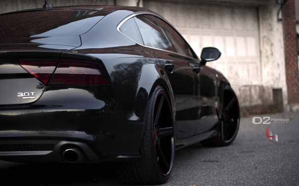 Audi A7 With Deep Concave CV2 Wheels By D2FORGED