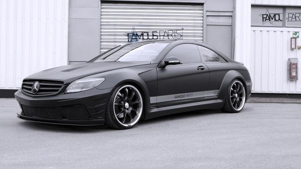 Mercedes CL500 Black Matte