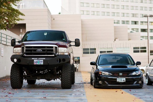 Ford vs Subaru STi