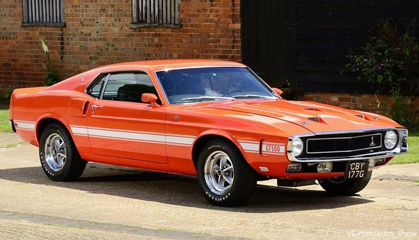 Ford Mustang Shelby GT500 (1969 г.).