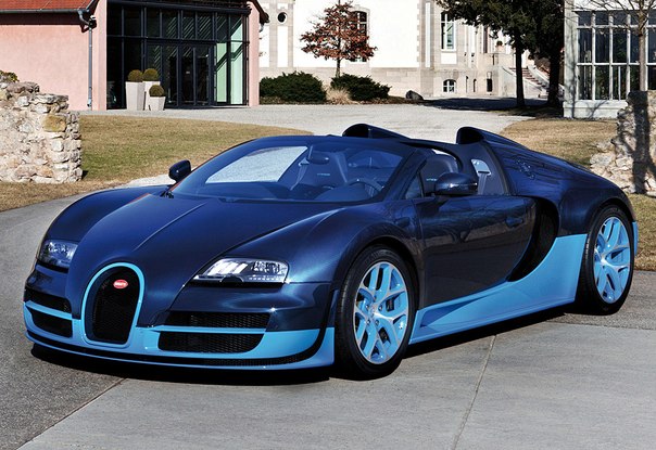 Bugatti Veyron Grand Sport Vitesse 2012 года - самый быстрый родстер на планете!