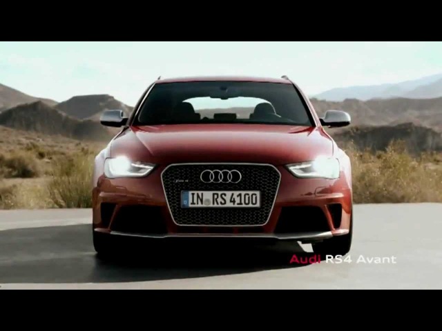 New Audi RS4 Avant - Trailer
