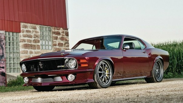 Ford Mustang SportsRoof (1970 г.).
