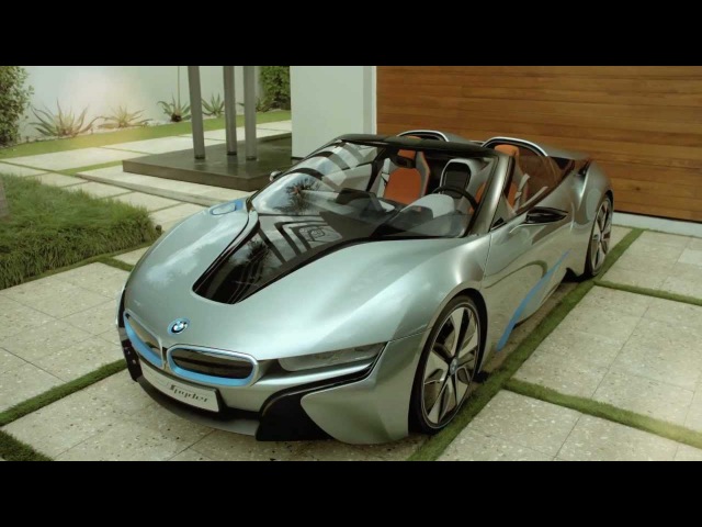 Еще раз о BMW i8 Concept Spyder. На этот раз с видео.