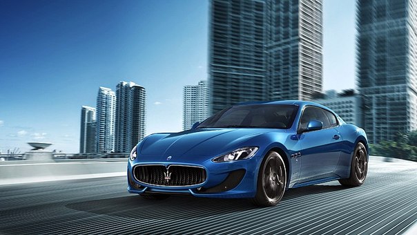 Maserati Granturismo sport.