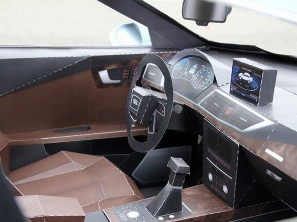 Бумажное Audi A7