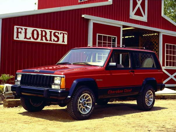 Jeep Cherokee Chief (XJ). Выпускался с 1984 по 1988 годы.