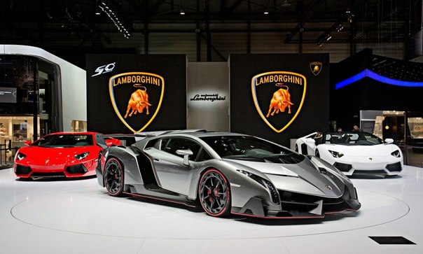 Lamborghini Veneno & Aventador.