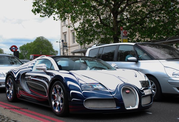 Bugatti Veyron Grand Sport L'Or Blanc.