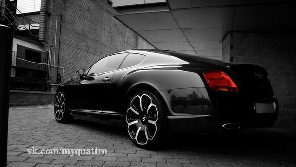 Bentley Continental GTS «Black Edition».