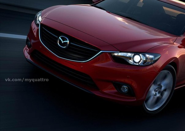 Фото новой Mazda 6 2014 года. 