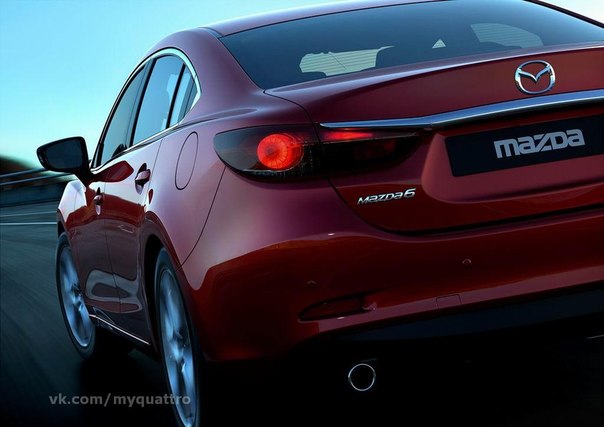 Фото новой Mazda 6 2014 года. 