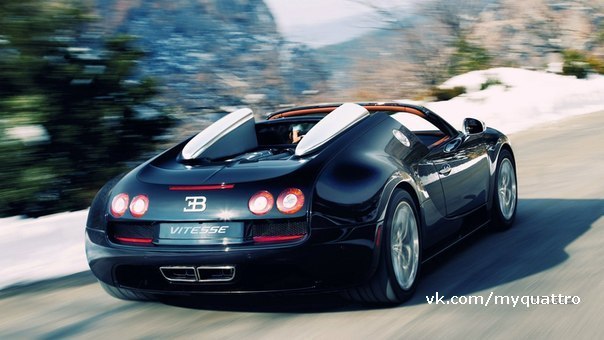 Кабриолет Bugatti Veyron Grand Sport Vitesse.