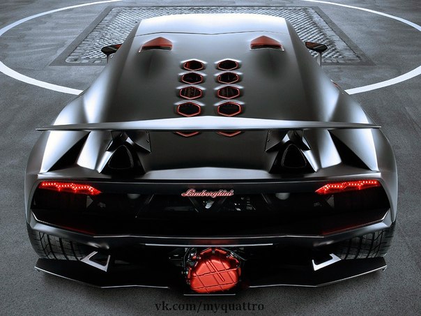 2010 Lamborghini Sesto Elemento Concept.