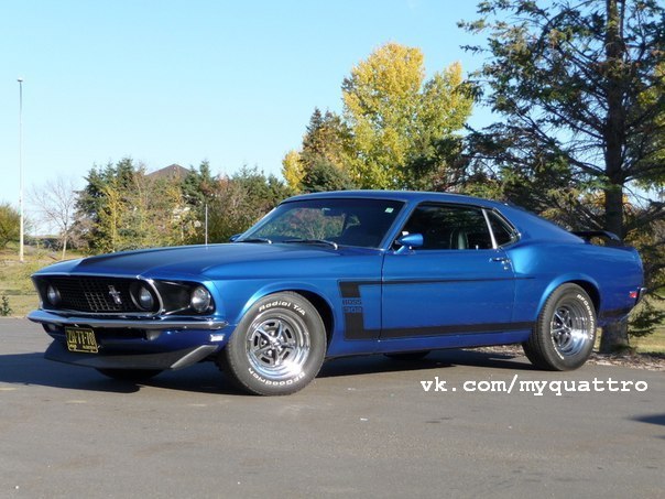 Ford Mustang Boss (1969 г.).