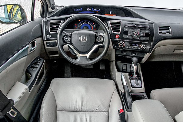 Тест-драйв #Honda Civic: Точки обзора 