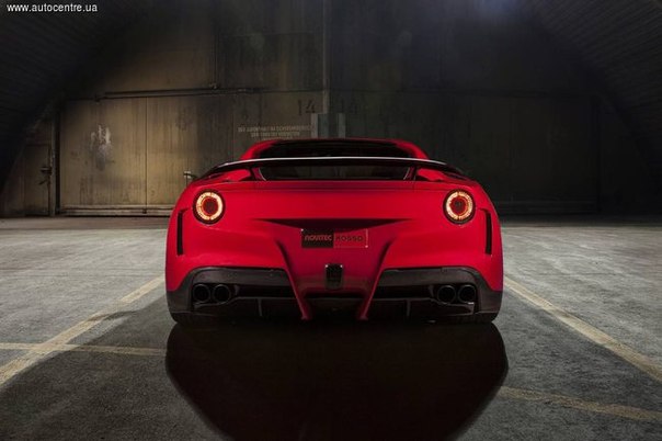 Ярко-красная #Ferrari F12 Berlinetta заметно прибавила в мощности благодаря доработкам компании Novitec Rosso.