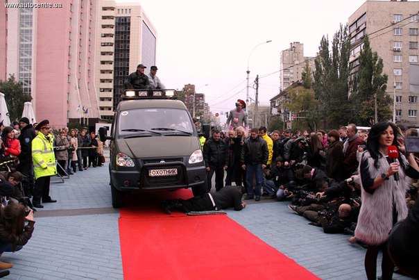 Дмитрий Халаджи установил новый рекорд для книги Гиннесса с автомобилем ГАЗ!