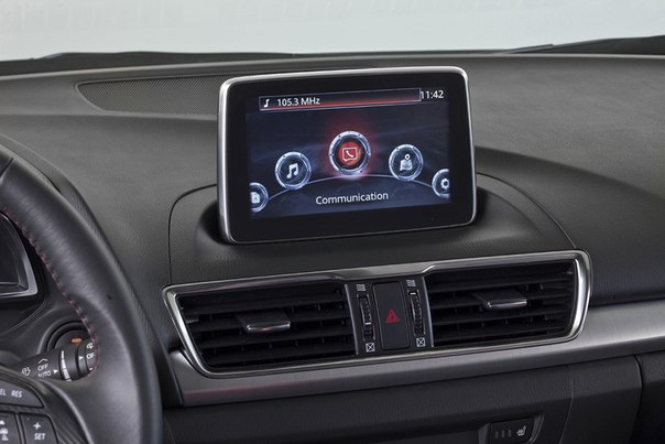 Для Mazda3 презентовали революционную систему подключения MZD Connect.