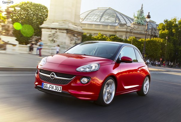 Франкфуртский автосалон 2013: Opel Adam первым примерит новые мотор и КП