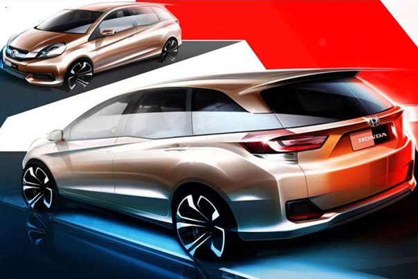 Honda представила первые эскизы нового бюджетного универсала Brio.