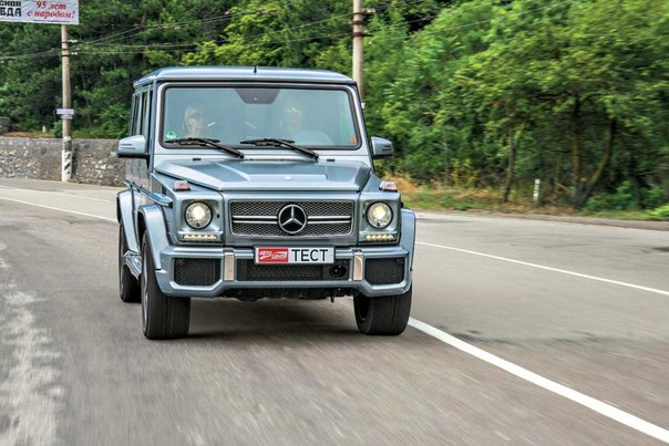 Тест-драйв Mercedes-Benz G 65 AMG: Не просто «Кубик»