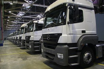 Русская и немецкая компании углубляют партнёрские связи подписанием контракта на поставку моторов для грузовых автомобилей и автобусов КАМАЗ.