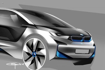 Новый i-концепт BMW едет в Лос-Анджелес