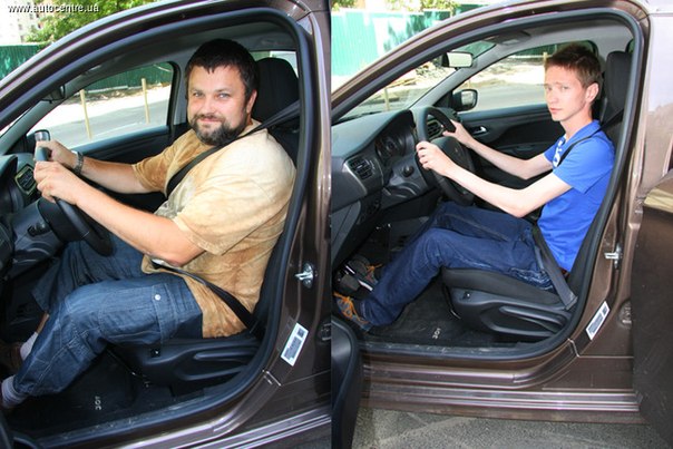 В ходе длительного тест-драйва Peugeot 301 мы провели эксперимент: удобство за рулем и на пассажирском сидении оценивали четыре человека абсолютно разной комплекции. Как им там?