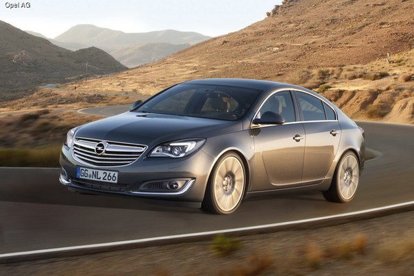 Осенью на Франкфуртском автосалоне 2013 покажут обновленную Opel Insignia