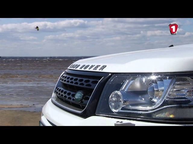 Land Rover Freelander 2. Кайтсерфинг на Киевском Море. Спецрепортаж (HD).