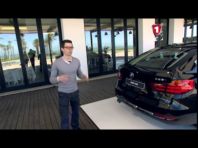 BMW 3 GT 2013. "Перший тест" (HD).