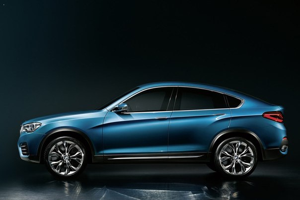 В сети появились изображения нового кроссовера BMW X4.В сети появились изображения нового кроссовера BMW X4.