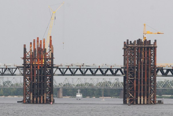 Подольский мост в Киеве будет самым длинным в Украине!