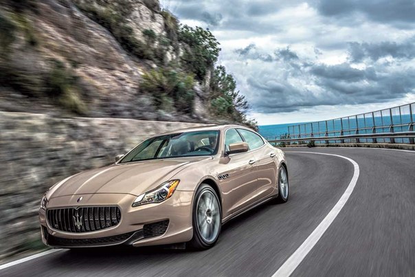 Тест-драйв Maserati Quattroporte: Лед и пламя