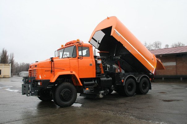 КрАЗ сделал комбинированный автомобиль-вездеход КрАЗ-63221 «Дорожник» (6х6) для ООН.