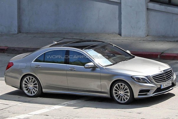 В сети появились изображения нового Mercedes S-Class, дебют которого состоится только в мае.