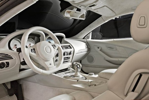 Специалистам из тюнинг-ателье G-Power под силу изготовить салон для BMW M6 почти с нуля.