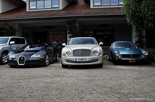 Veyron, Mulsanne, Ferrari 250 GT